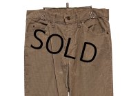 80's【ビンテージ】【USA製】LEVI'S【リーバイス】【５１７】ブーツカット ライトブラウン【コーデュロイパンツ】【517】【32x34】 