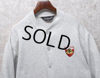 【90’s】【USA製】【ビンテージ】【SPORTSMASTER】スポーツマスター【グレー】企業ロゴ【スウェットカーディガン】【サイズXL】 