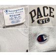 画像2: 【ビンテージ】【チャンピオン】【champion】【リバースウィーブ】PACE NYC 起毛地 白【スウェット】【サイズM】<br> (2)