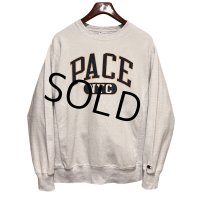 【ビンテージ】【チャンピオン】【champion】【リバースウィーブ】PACE NYC 起毛地 白【スウェット】【サイズM】 