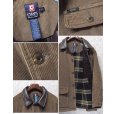画像2: ビンテージ【CHAPS】チャップス【ラルフローレン】RALPH LAUREN【襟レザー】中綿入り ブラウン【コーデュロイジャケット】【サイズＸＬ】 <br> (2)