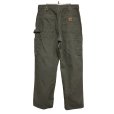 画像3: 【ビンテージ】【カーハート】【carhartt】モスグリーン【コットン】【ペインターパンツ】【32ｘ32】<br> (3)