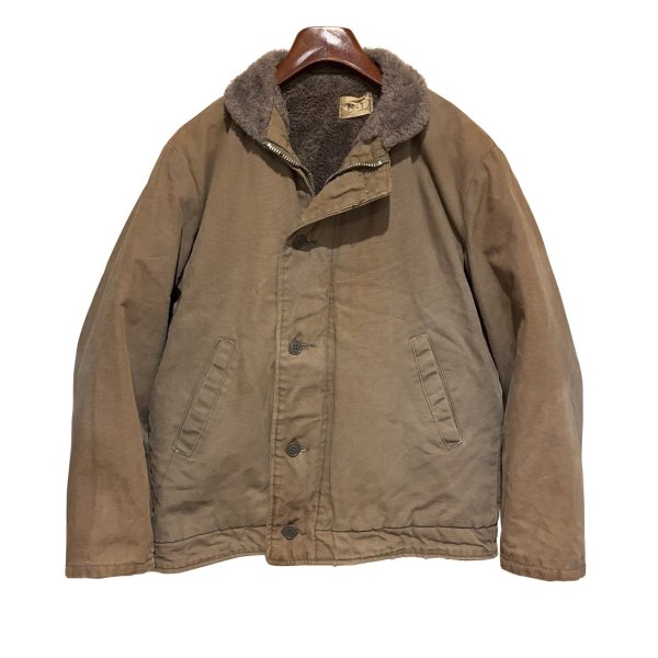 画像1: 70's【ビンテージ】【N-1】民間モデル【デッキジャケット】【サイズL程度】 