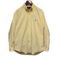 90's【ビンテージ】【ラルフローレン】【POLO ralph lauren】【BLAKE】【コーデュロイ】 ボタンダウン【コーデュロイシャツ】【サイズM】 