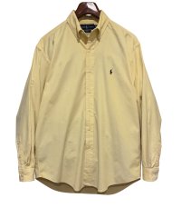 90's【ビンテージ】【ラルフローレン】【POLO ralph lauren】【BLAKE】【コーデュロイ】 ボタンダウン【コーデュロイシャツ】【サイズM】 