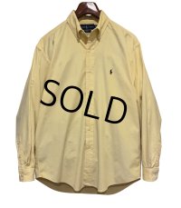 90's【ビンテージ】【ラルフローレン】【POLO ralph lauren】【BLAKE】【コーデュロイ】 ボタンダウン【コーデュロイシャツ】【サイズM】 