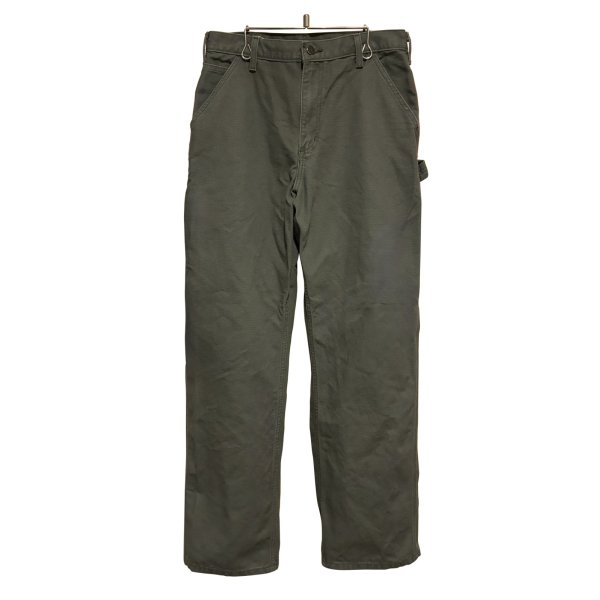 画像1: 【ビンテージ】【カーハート】【carhartt】モスグリーン【コットン】【ペインターパンツ】【32ｘ32】 