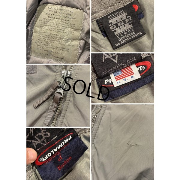 画像3: 【米軍実物】【ECWCS】【GENIII】【レベル7】【プリマロフトジャケット】【XS-R】 