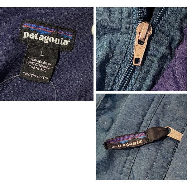 画像2: 90's ビンテージ【パタゴニア】patagonia 【雪無しタグ】紺【ニューマティックジャケット】【サイズL】 