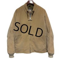 80's~ USA製【ビンテージ】【マイティーマック】MIGHTY-MAC【ベージュ】コーデュロイジャケット【US42 L】 