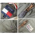 画像2: 【Tommy Jeans】トミージーンズ【トミーヒルフィガー】首リブニット【中綿入り】【MA-1タイプブルゾン】【サイズXL】<br> (2)