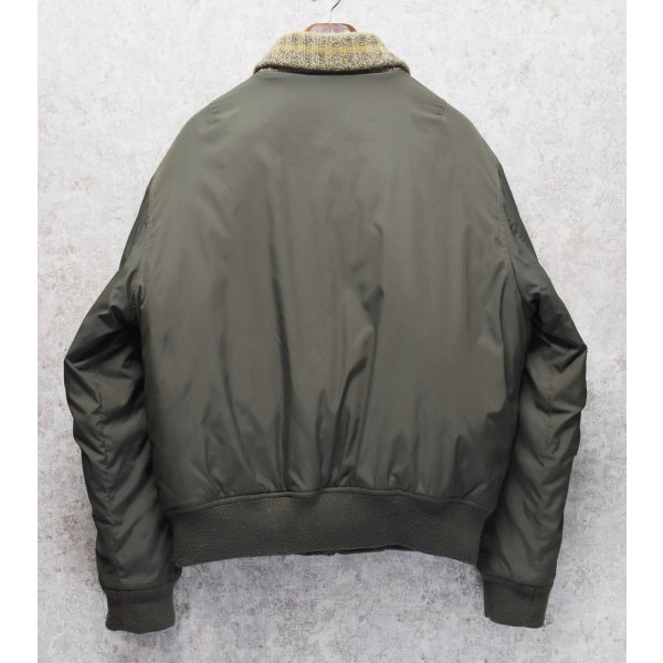 画像4: 【Tommy Jeans】トミージーンズ【トミーヒルフィガー】首リブニット【中綿入り】【MA-1タイプブルゾン】【サイズXL】 