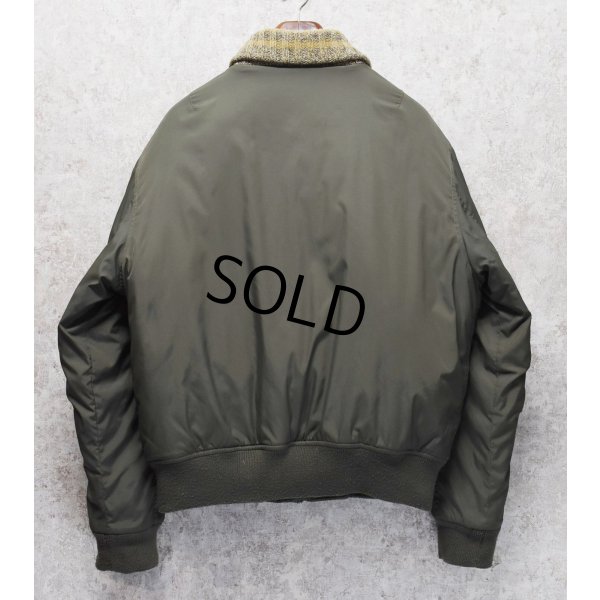 画像4: 【Tommy Jeans】トミージーンズ【トミーヒルフィガー】首リブニット【中綿入り】【MA-1タイプブルゾン】【サイズXL】 