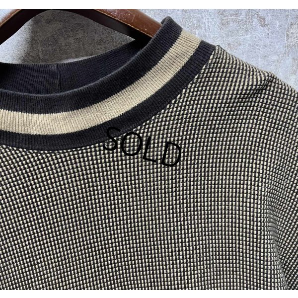 画像3: 【USA製】ビンテージ【ランズエンド】【LANDS' END】ブラウン×ベージュ【モックネックスウェット】レディース【サイズW-XL】 