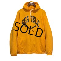 90's【USA製】【ビンテージ】【SEA ISLE】シーアイル【フード付きカットソー】【サイズＬ】 
