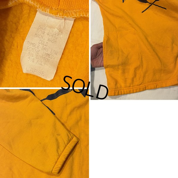 画像2: 90's【USA製】【ビンテージ】【SEA ISLE】シーアイル【フード付きカットソー】【サイズＬ】 