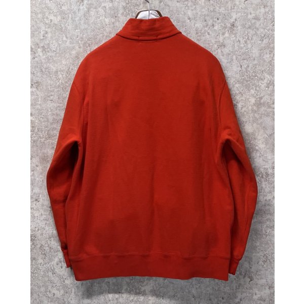 画像3: 【ラルフローレン】POLO RALPH LAUREN【赤】裏起毛【ハーフジップ】【スウェット】【サイズL】 