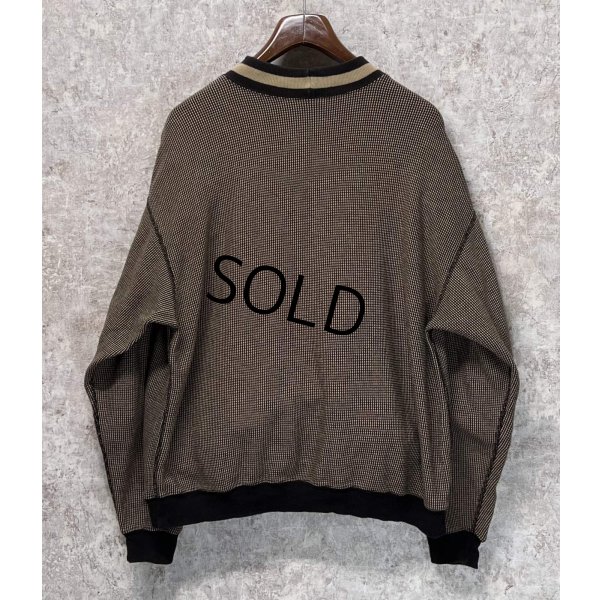 画像4: 【USA製】ビンテージ【ランズエンド】【LANDS' END】ブラウン×ベージュ【モックネックスウェット】レディース【サイズW-XL】 