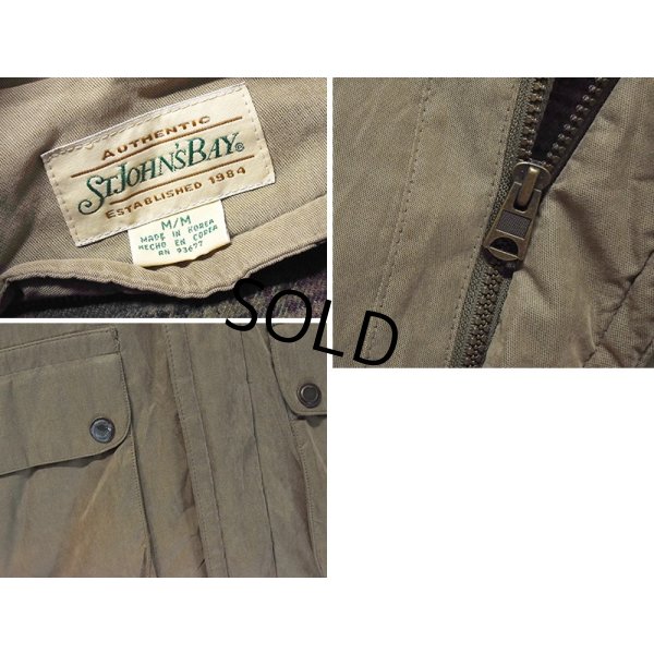 画像2: 90’ｓ【ビンテージ】【セントジョーンズベイ】ST JOHN'S BAY ライナー付き 【中綿入りジャケット】【サイズM】 