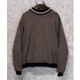 画像1: 【USA製】ビンテージ【ランズエンド】【LANDS' END】ブラウン×ベージュ【モックネックスウェット】レディース【サイズW-XL】<br> (1)