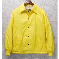 80's【ビンテージ】【SEARS】【シアーズ】裏ボア【黄色】【ナイロン】【コーチジャケット】【サイズM】 