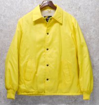80's【ビンテージ】【SEARS】【シアーズ】裏ボア【黄色】【ナイロン】【コーチジャケット】【サイズM】 