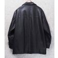 画像3: 【ビンテージ】【オールドギャップ】GAP【黒】【ブラック】【レザーコート】カーコート【レザージャケット】【サイズXL】<br> (3)