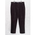 画像1: ビンテージ【ブルックスブラザーズ】brooksbrothers【ダークブラウン】【コーデュロイパンツ】コーデュロイスラックス【35X30】<br> (1)