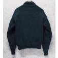 画像3: ＵＳＡ製【〜90's】【ビンテージ】Eddie Bauer【エディーバウアー】霜降り緑【ショールカラーセーター】【サイズＭ】<br> (3)
