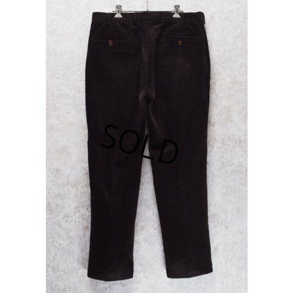 画像5: ビンテージ【ブルックスブラザーズ】brooksbrothers【ダークブラウン】【コーデュロイパンツ】コーデュロイスラックス【35X30】 