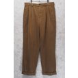 画像4: 【ブルックスブラザーズ】brooksbrothers【ライトブラウン】【２タック】【コットンスラックス】コットンパンツ【34X30】<br> (4)