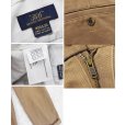 画像2: 【ブルックスブラザーズ】brooksbrothers【ライトブラウン】【２タック】【コットンスラックス】コットンパンツ【34X30】<br> (2)