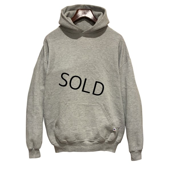 画像1: 90'ｓ【USA製】【RUSSELL】ラッセル 【ビンテージ】グレー【無地】パーカー【サイズXL】 