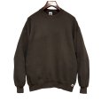 画像1: 90'ｓ【USA製】【RUSSELL】ラッセル 【ビンテージ】ブラウン【無地】【クルーネック】前V スウェット【サイズＸL】<br> (1)