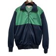 画像1: 90's【ビンテージ】コンバース【CONVERSE】緑ｘ紺【トラックジャージ】トラックジャケット【サイズＬ】<br> (1)