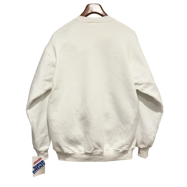 画像3: デッドストック 90's【USA製】【ビンテージ】【ジャージーズ】JERZEES【CAT DIESEL POWER】【白】【スウェット】【サイズXL】 