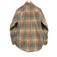 画像3: ビンテージ ORVIS【オービス】【赤ｘ青ｘ黄色】チェック【コーデュロイ】ボタンダウンシャツ【サイズＭ】<br> (3)