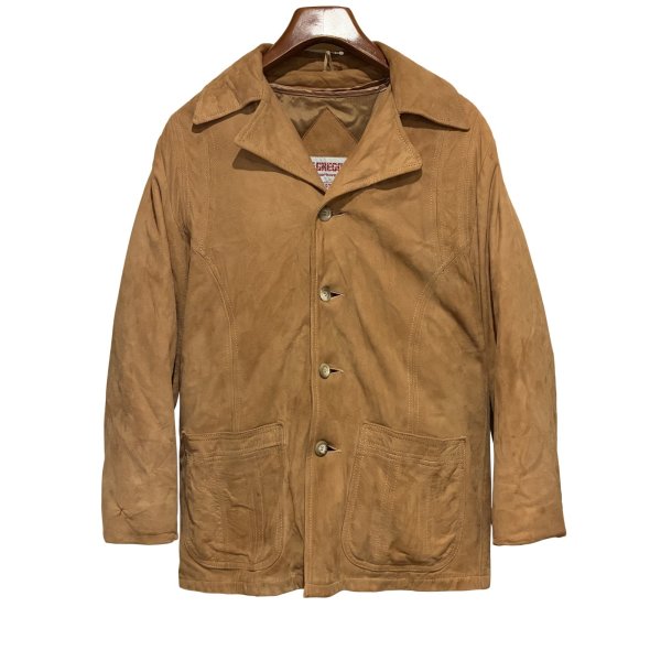 画像1: 〜80’s【ビンテージ】【McGREGOR】マクレガー ライナー付き【キャメル】スエードジャケット【US40】 