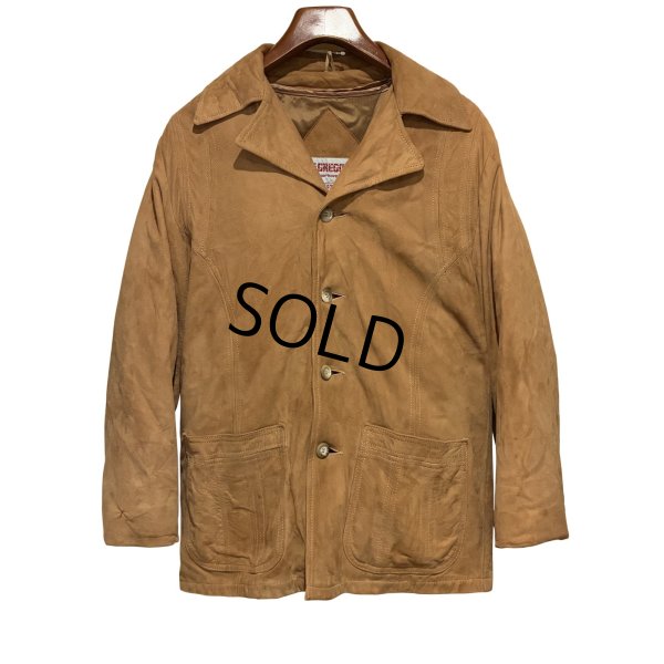 画像1: 〜80’s【ビンテージ】【McGREGOR】マクレガー ライナー付き【キャメル】スエードジャケット【US40】 