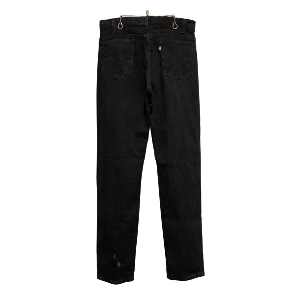 画像5: 90's【USA製】【ビンテージ】【LEVI'S】【リーバイス５０５】505【黒】【デニムパンツ】ブラックデニム【34×34】 