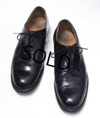 80's【ビンテージ】米軍実物【U.S.NAVY】【サービスシューズ】【7 1/2 R】25.5cm程度 