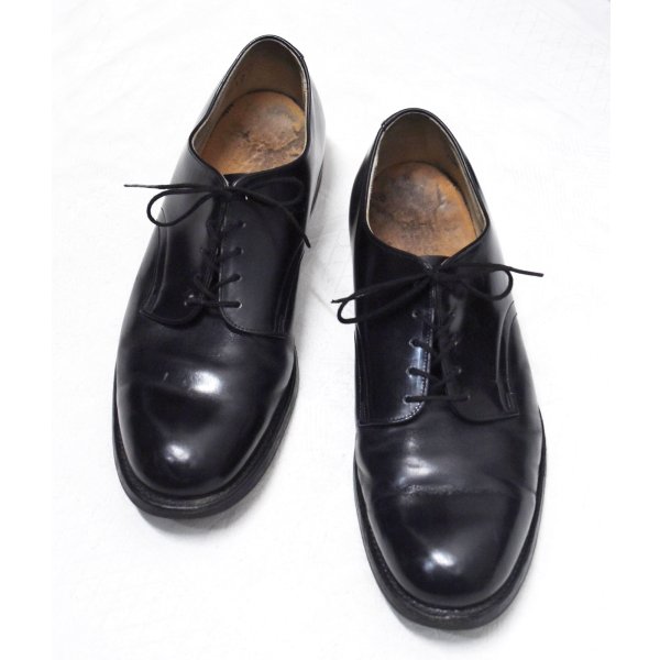 画像1: 80's【ビンテージ】米軍実物【U.S.NAVY】【サービスシューズ】【7 1/2 R】25.5cm程度 