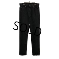 90's【USA製】【ビンテージ】【LEVI'S】【リーバイス５０５】505【黒】【デニムパンツ】ブラックデニム【34×34】 