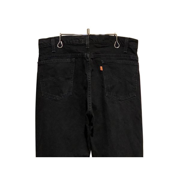画像4: 90's【USA製】【ビンテージ】【LEVI'S】【リーバイス５０５】505【黒】【デニムパンツ】ブラックデニム【34×34】 