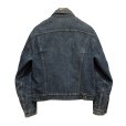 画像4: 70’s【USA製】ビンテージ【LEVI'S】【リーバイス】【70505】トロイミルズ社製 ブランケット裏地付き【デニムジャケット】【US42】<br> (4)