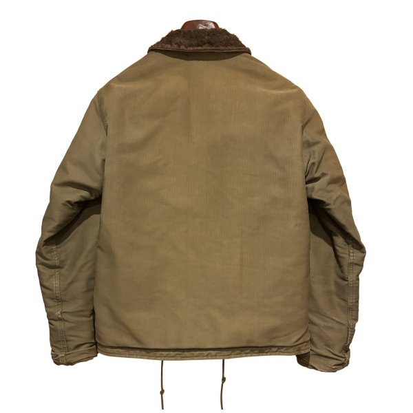 画像4: 40's【ビンテージ】【米軍実物】【U.S.NAVY】【N-1】【デッキジャケット】【US38程度】 