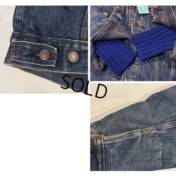 画像3: 70’s【USA製】ビンテージ【LEVI'S】【リーバイス】【70505】トロイミルズ社製 ブランケット裏地付き【デニムジャケット】【US42】 