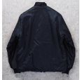 画像4: ~80’s【USA製】【ビンテージ】GOLD CROWN【ゴールドクラウン】スタンドカラー 立ち襟 裏ボア付きサテンジャケット サテンブルゾン【サイズＬ】<br> (4)