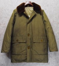 60's【ビンテージ】Eddie Bauer【エディーバウアー】【バウアーダウン】【緑】【ダウンジャケット】【サイズL程度】