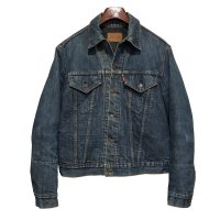 70’s【USA製】ビンテージ【LEVI'S】【リーバイス】【70505】トロイミルズ社製 ブランケット裏地付き【デニムジャケット】【US42】 